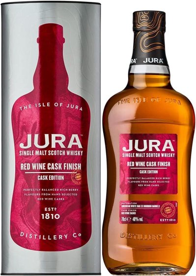 Джура Ред Уайн Каск 0,7Л 40% / Isle of Jura Red Wine Cask Finish 0,7l 40%