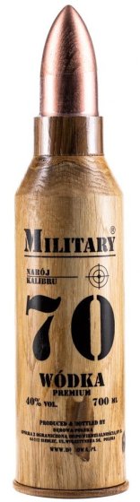 Водка Дебова Военен Куршум 0,7Л 40% / Vodka Debowa Military 0,7L 40%