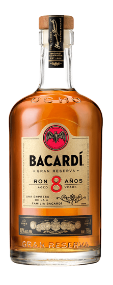 Бакарди Гран 8YO Ром 0,7л 40% / Bacardi 8y 0,7l 40%