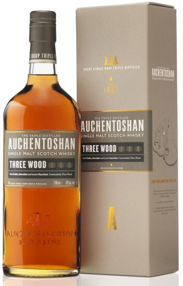 Охинтошан Три Ууд 0,7л 43% / Auchentoshan Three Wood 0,7l 43%