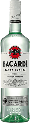 Ром Бакарди Карта Бланка 0,7л 37,5% / Bacardi Carta Blanca 0,7l 37,5%