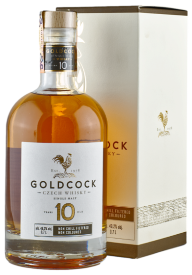 Голд Кок Уиски 10YO 0,7Л 49,2% / Gold Cock Whisky 10y 0,7l 49,2%