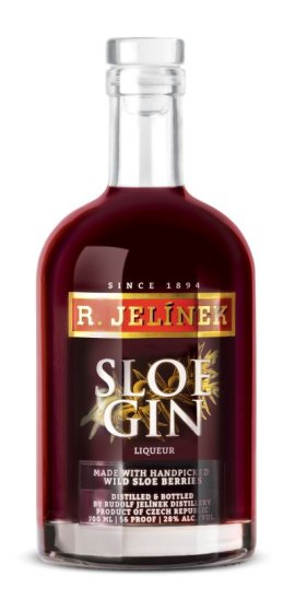 Слоу Джин РУДОЛФ ЙЕЛИНЕК 0,7Л 28% / Sloe Gin RUDOLF JELINEK 0,7L 28%